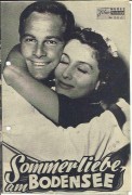 886: Sommerliebe am Bodensee (Jaspar von Oertzen) Freddy Schelm,  Jola Mörl, Carl M. Schell, Christiane Jansen, Hubert v. Meyerinck, Sonja Sorell, Rita Lerch, Willy Rose, Bert Stanner, Peter Schamoni, Walter Kozak, Reimer Bull, Sigrid Settgast, Brigitte R